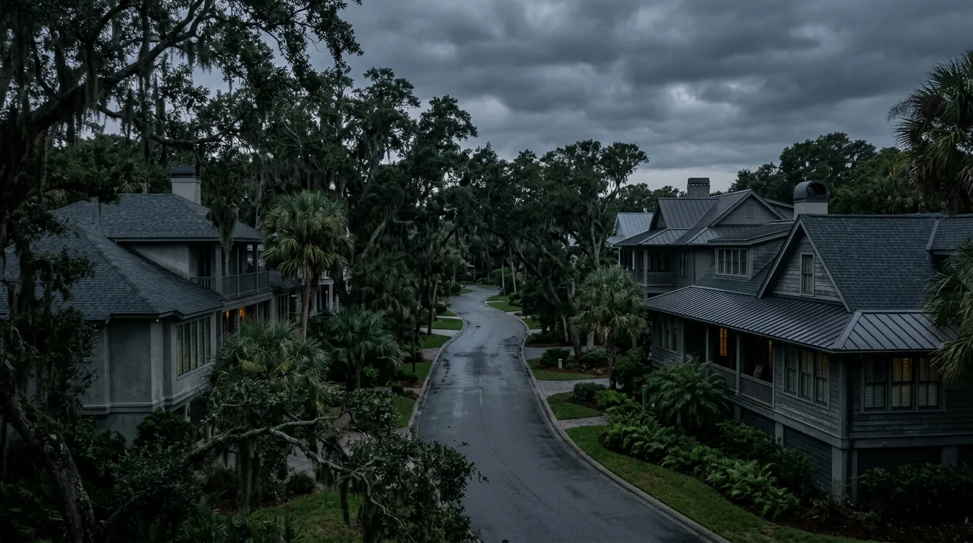 Ormond Beach residential roofline, sample