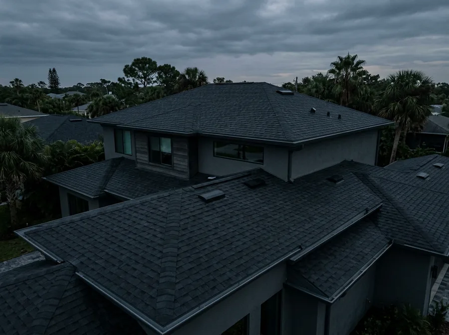 Completed Daytona Beach roof project, sample