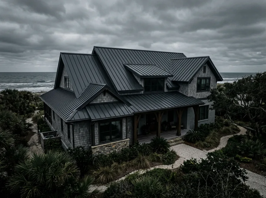 Completed Ormond Beach roof project, sample