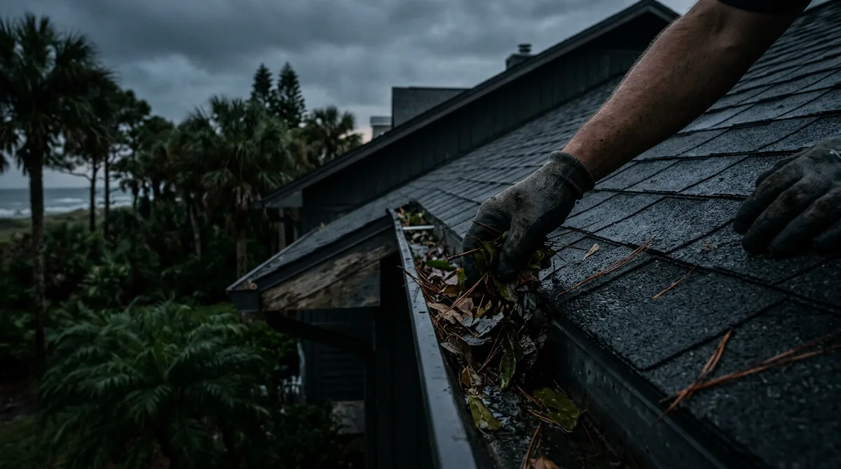Seasonal roof maintenance check, sample